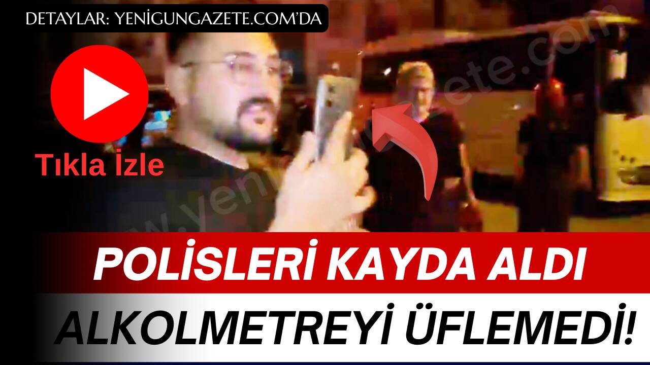 Şamlı Mahallesi’nde durdurulan sürücü alkolmetreyi üflemedi, hastanede 2.79 promil çıktı,