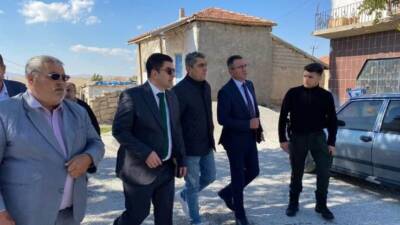 Ortaköy Kaymakamı Ahmet Karatepe, ilçeye bağlı köyleri kapsayan saha ziyaretleri