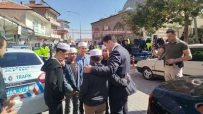 Ortaköy Kaymakamı  Ahmet Karatepe, İlçe Jandarma Komutanlığı ve Otoyol Jandarma