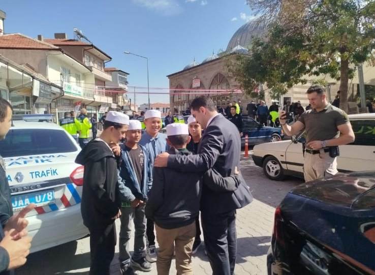 Ortaköy Kaymakamı  Ahmet Karatepe, İlçe Jandarma Komutanlığı ve Otoyol Jandarma