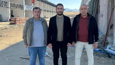 Ortaköy Belediye Başkanı Ahmet Koyuncu, Belediye Meclis Başkan Yardımcısı Şaban