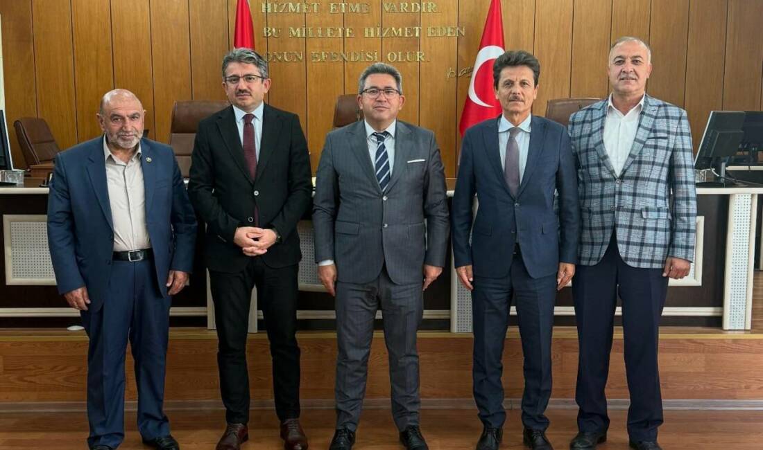 Aksaray İl Genel Meclis Başkanı Latif Ağır, önemli bir konuk