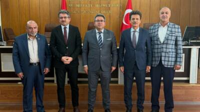 Aksaray İl Genel Meclis Başkanı Latif Ağır, önemli bir konuk