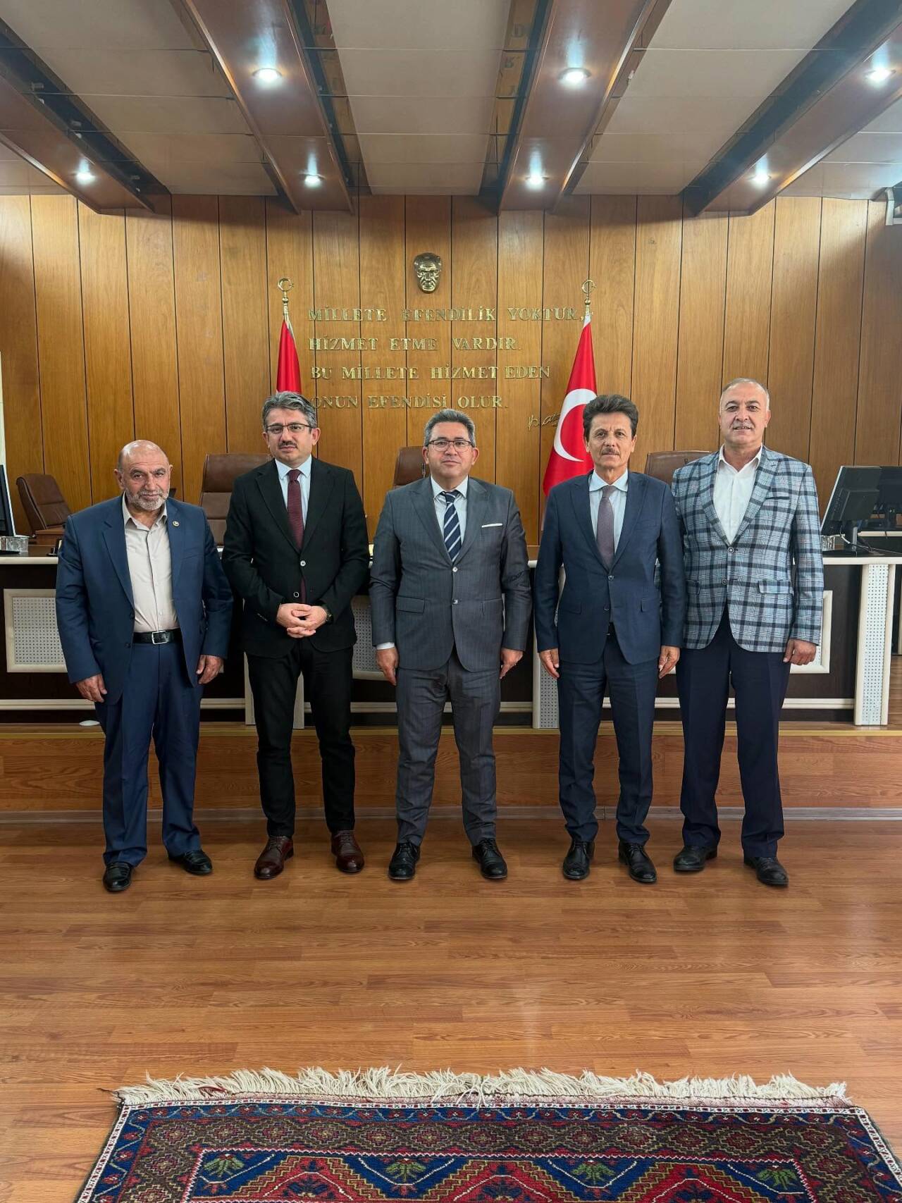 Aksaray İl Genel Meclis Başkanı Latif Ağır, önemli bir konuk
