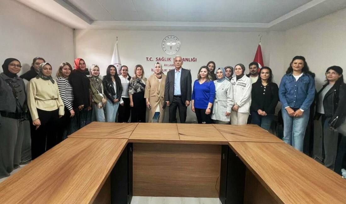 Aksaray İl Sağlık Müdürlüğü toplantı salonunda, merkez ve ilçelerde görev