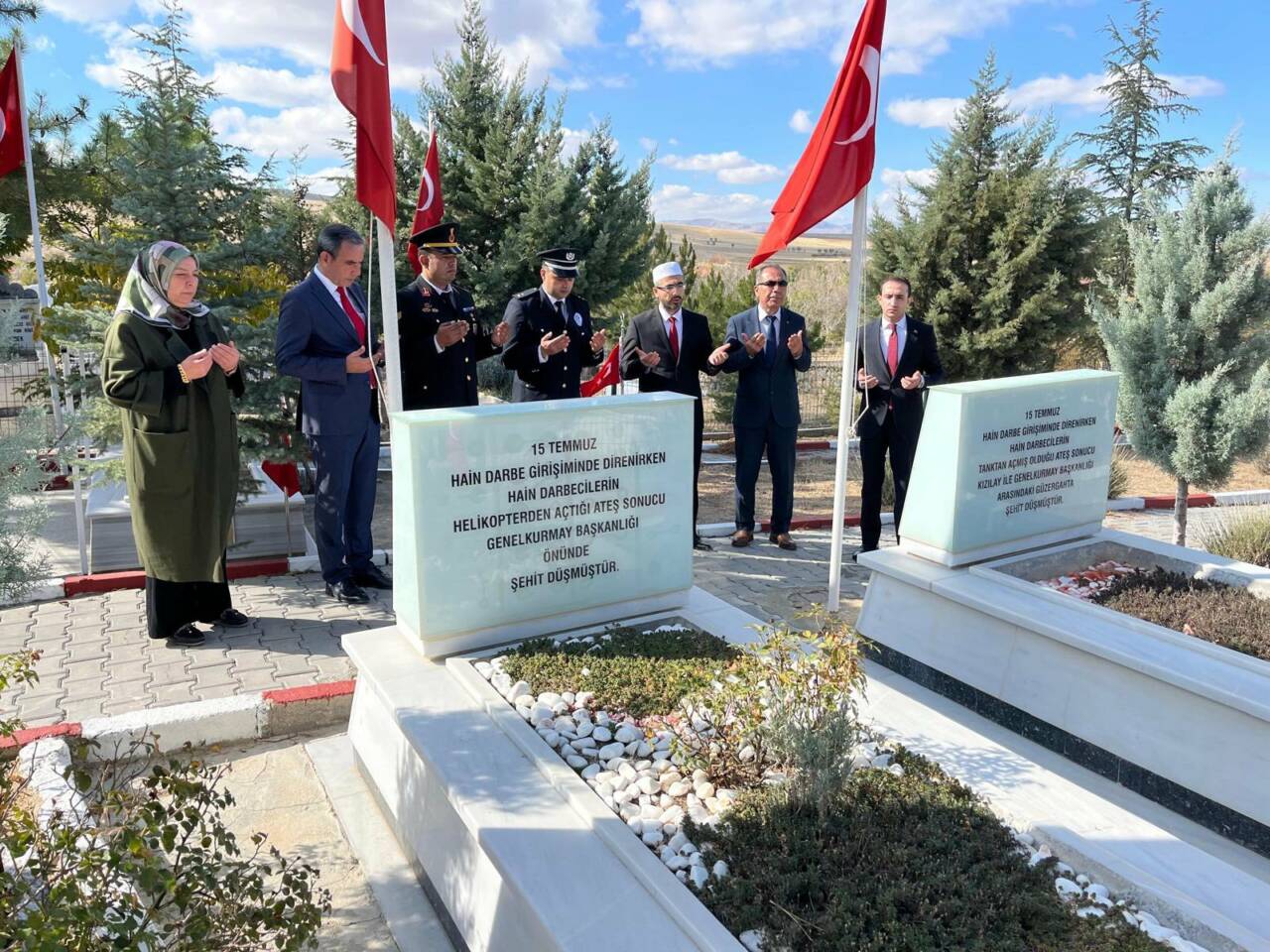 Sarıyahşi’de duygu dolu bir program düzenlendi. Kaymakam Engin Atilla, Belediye