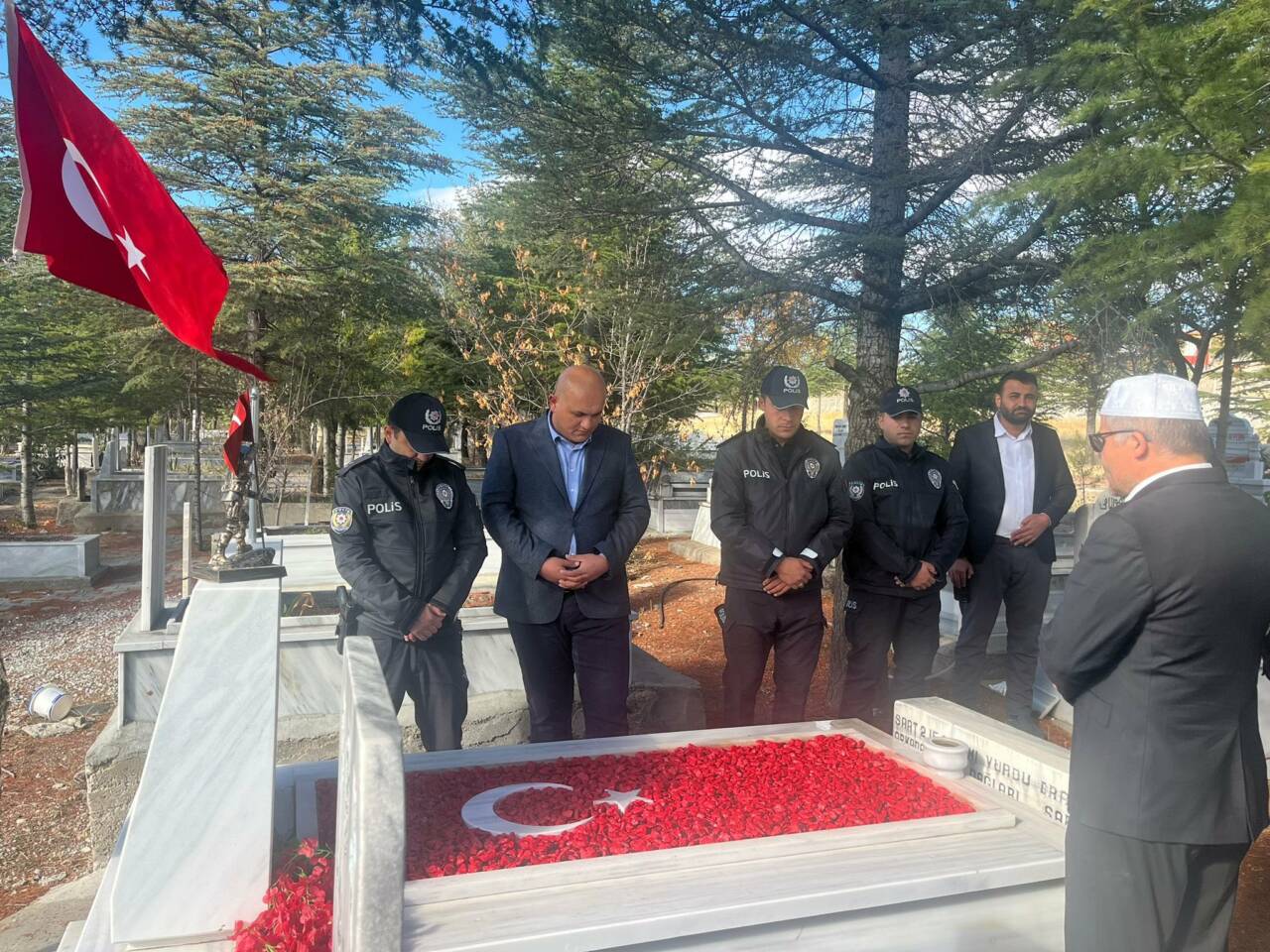 Şehit Jandarma Komando Er Menderes Taşkale, şehadetinin sene-i devriyesinde Ağaören
