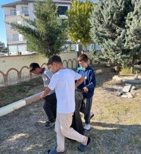 Sultanhanı İlçe Müftülüğü, Yunus Emre Kur’an Kursu öğrencileriyle anlamlı bir