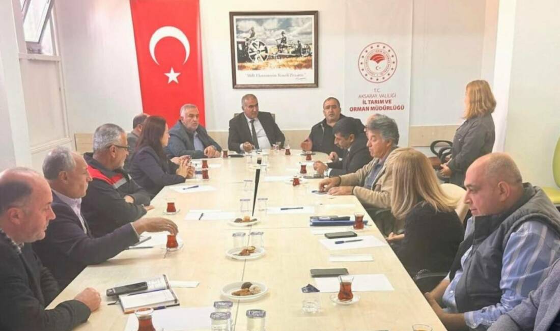Aksaray İl Tarım ve Orman Müdürlüğü’nde, İl Müdürü Nejdet Demir