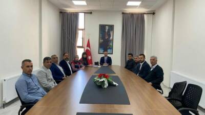 Sultanhanı Kaymakamı Bilal Göksun başkanlığında gerçekleştirilen toplantıda, Genel Tarım Sayımı