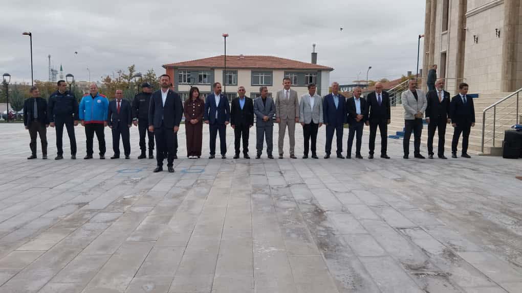 Sultanhanı Kaymakamlığı koordinesinde düzenlenen 19 Ekim Muhtarlar Günü programına kurum