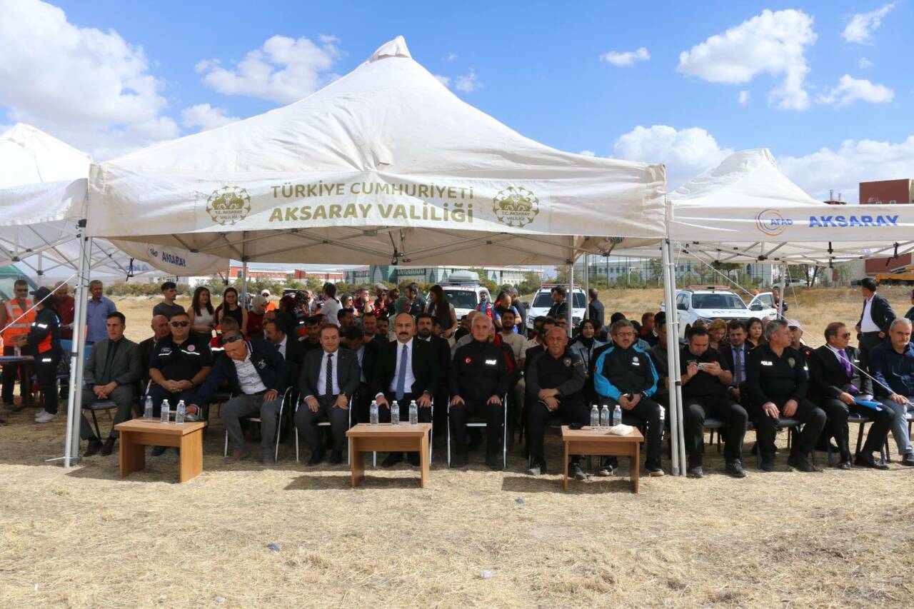 Aksaray’da 3 Ekim 2025 tarihinde Yerel Düzey Türkiye Afet Müdahale