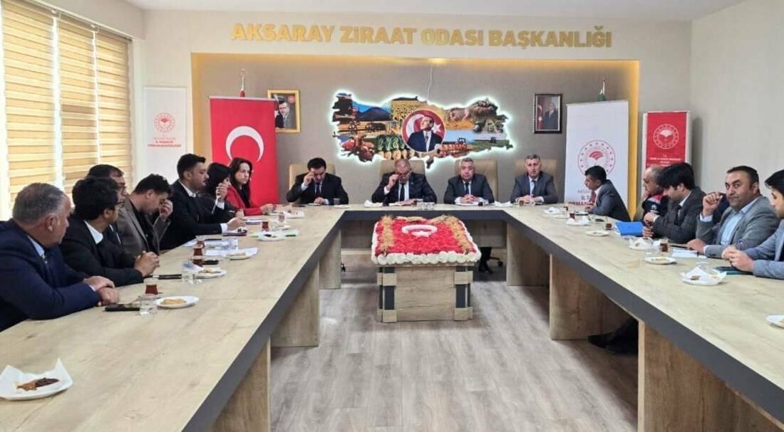 Aksaray İl Tarım ve Orman Müdürü Nejdet Demir başkanlığında, Aksaray