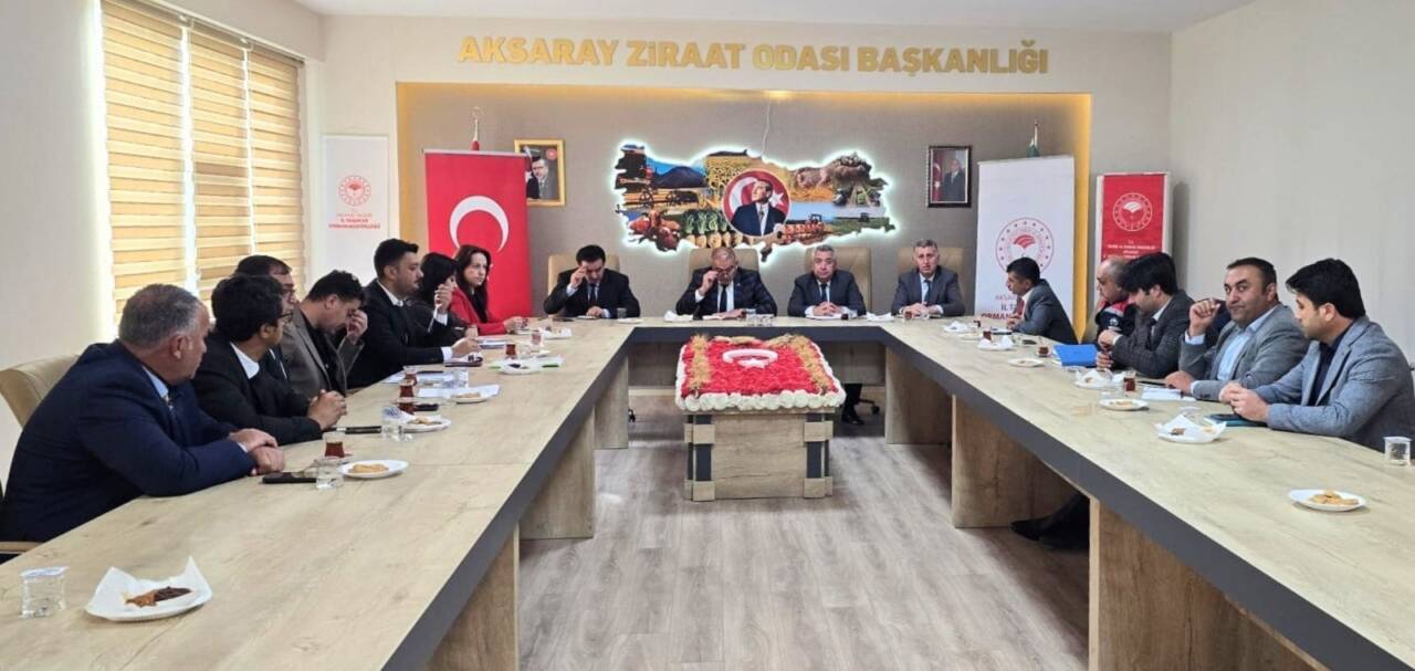 Aksaray İl Tarım ve Orman Müdürü Nejdet Demir başkanlığında, Aksaray