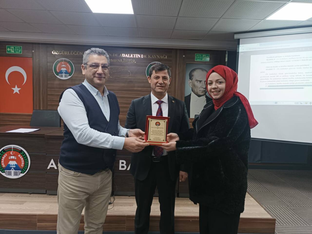 Aksaray Barosu tarafından düzenlenen 2025/2. Grup Temel Arabuluculuk Eğitimi, mesleki