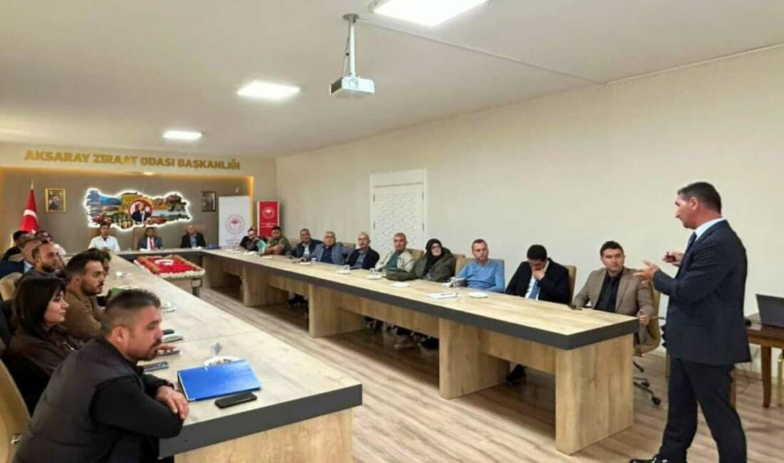 Aksaray İl Tarım ve Orman Müdürlüğü ev sahipliğinde, Ankara Zirai