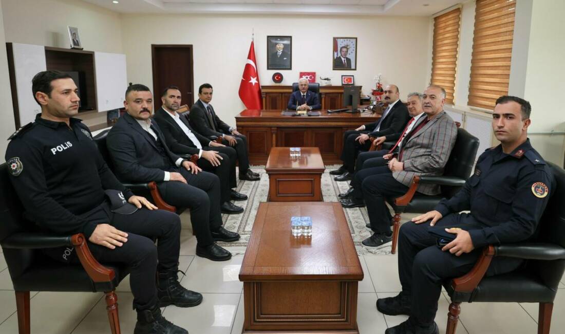 Aksaray Valisi Mehmet Ali Kumbuzoğlu, Eskil ilçesini ziyaret ederek Kaymakam