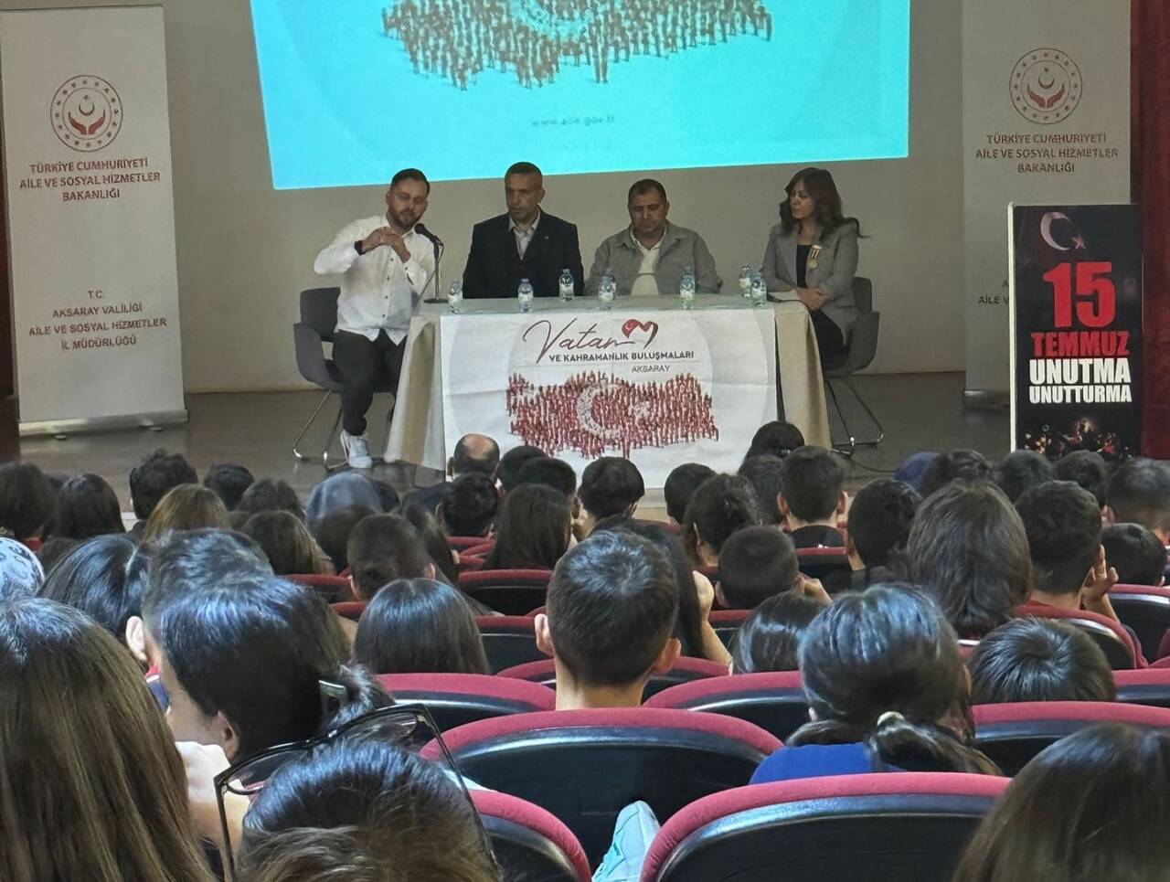 Aksaray Aile ve Sosyal Hizmetler İl Müdürlüğü, milli değerleri genç
