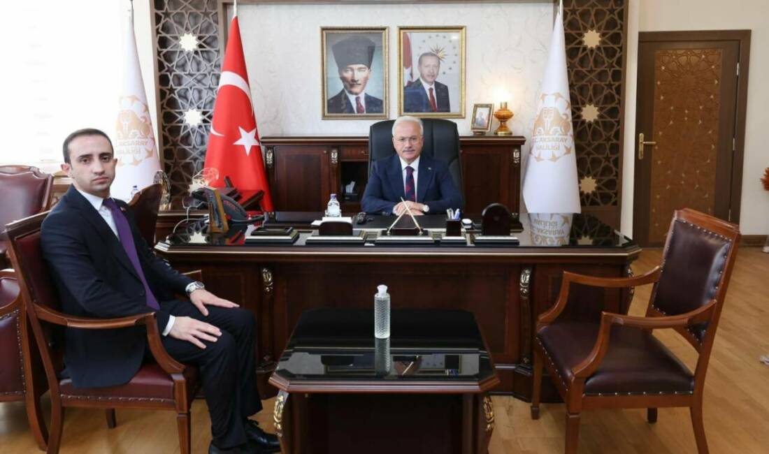 Aksaray Valisi Mehmet Ali Kumbuzoğlu, Sarıyahşi Kaymakamlığı görevine atanan Engin