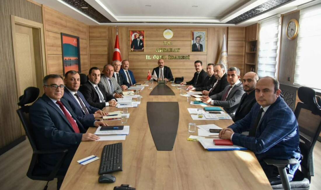 Aksaray İl Özel İdaresinde, Vali Yardımcısı ve İl Özel İdaresi