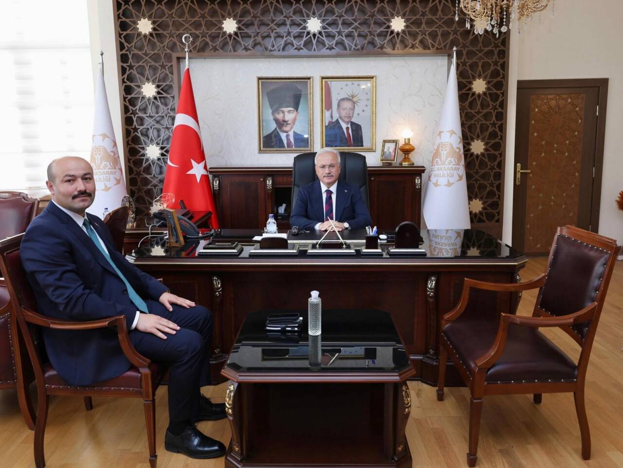 Aksaray Valisi Mehmet Ali Kumbuzoğlu, Güzelyurt Kaymakamlığı görevine atanan Süleyman