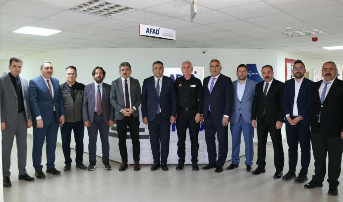 Aksaray’ın kurum müdürleri, göreve yeni başlayan İl Afet ve Acil