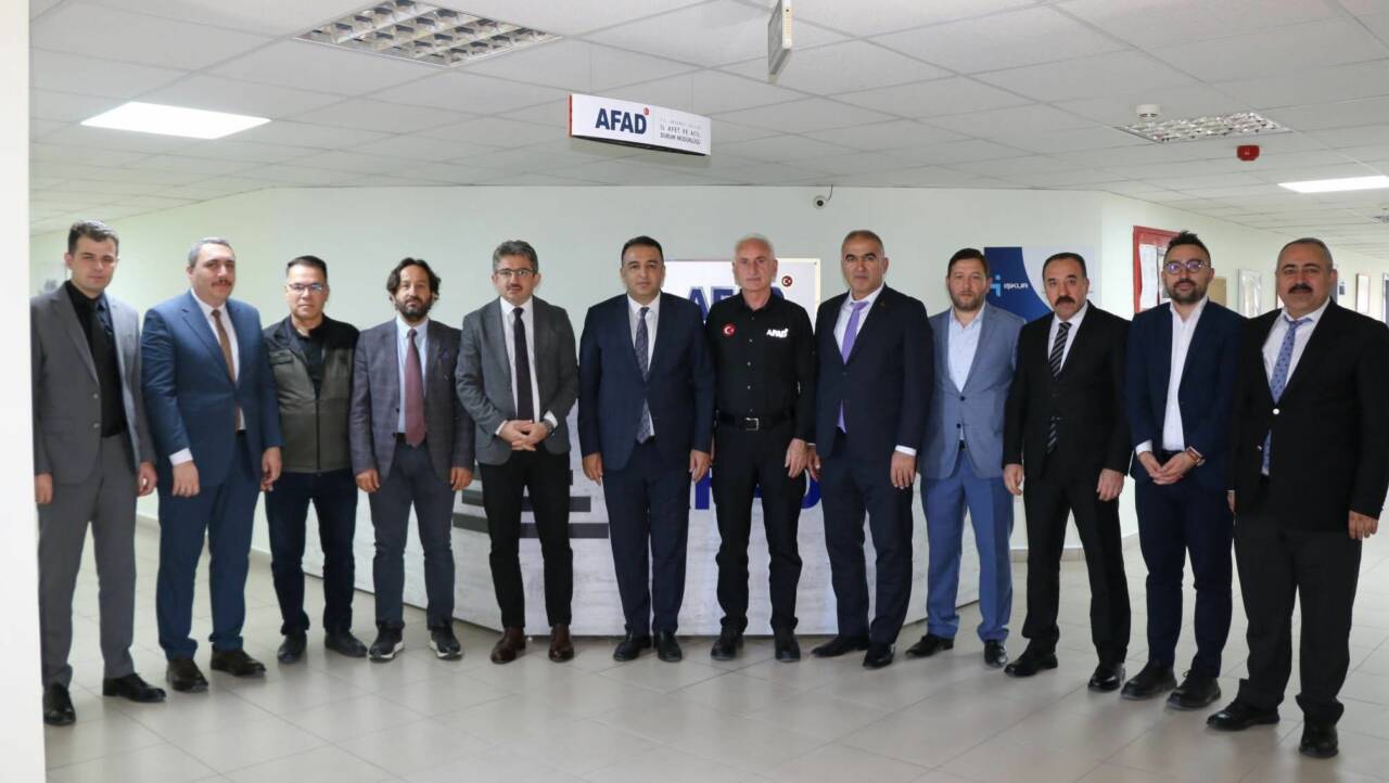 Aksaray’ın kurum müdürleri, göreve yeni başlayan İl Afet ve Acil