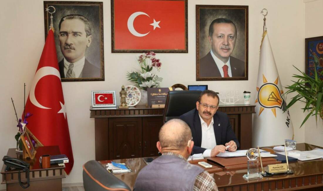 AK Parti Aksaray İl Başkanlığı’nda düzenlenen “Halk Buluşmaları” programı kapsamında,