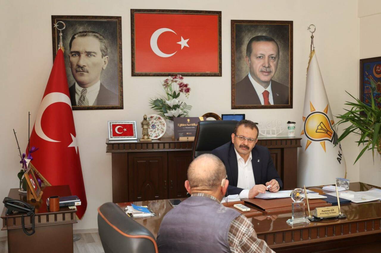 AK Parti Aksaray İl Başkanlığı’nda düzenlenen “Halk Buluşmaları” programı kapsamında,