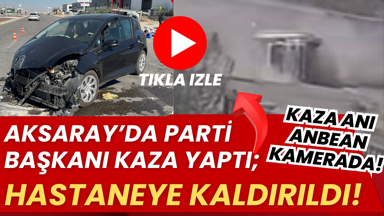 Aksaray Organize Sanayi Bölgesi’nde kamyonetle otomobilin çarpışması sonucu 2 kişi