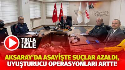 Vali, 2025’in ilk 9 ayına ait güvenlik verilerini paylaştı: Suç