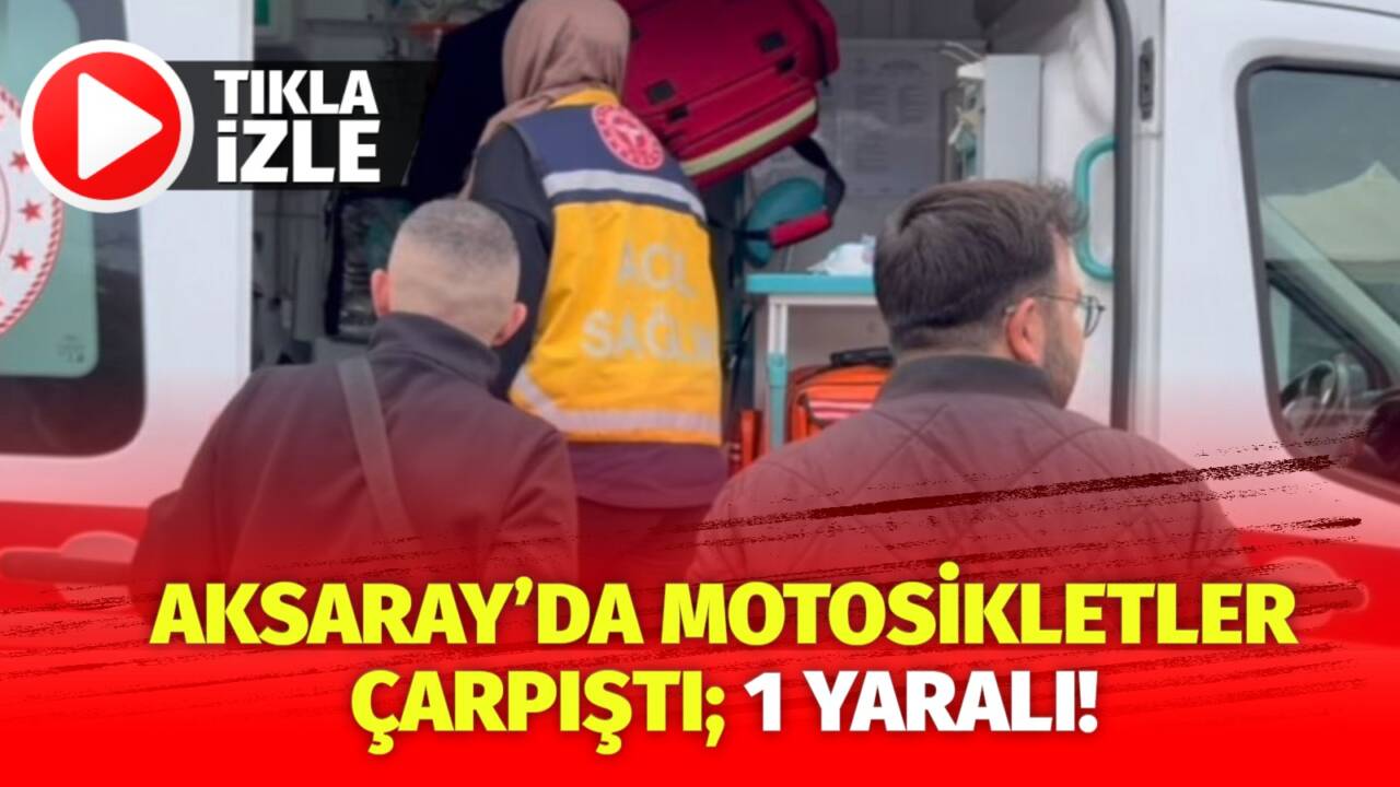 Elektrikli bisikletle çarpışan 18 yaşındaki kurye yaralı olarak hastaneye kaldırıldı.