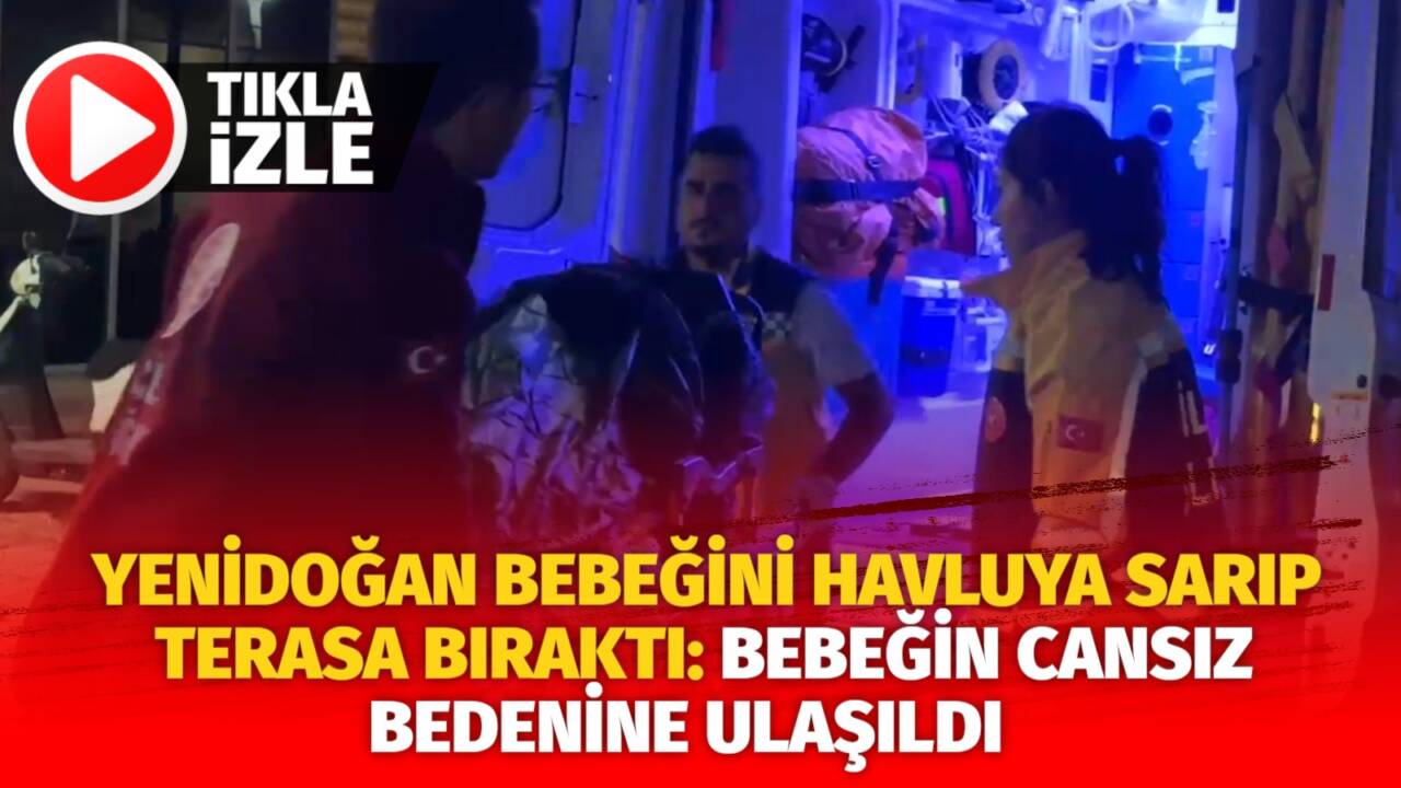 Muğla'nın Bodrum ilçesinde yaşanan olayda bir lojmanda doğum yapan yabancı