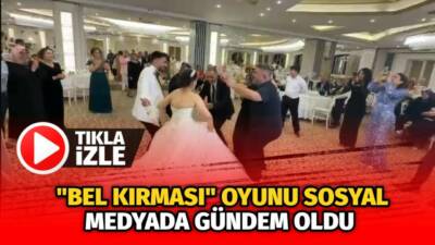 Aksaray yöresine ait olup düğünlerin vazgeçilmezi haline gelen “Bel Kırması”