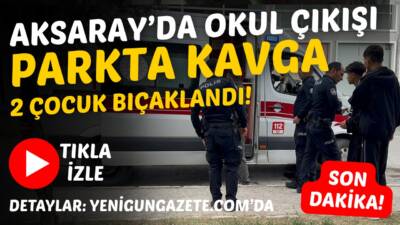 Taşpazar Mahallesi’nde okul çıkışı buluşan gençler arasında çıkan tartışma bıçaklı
