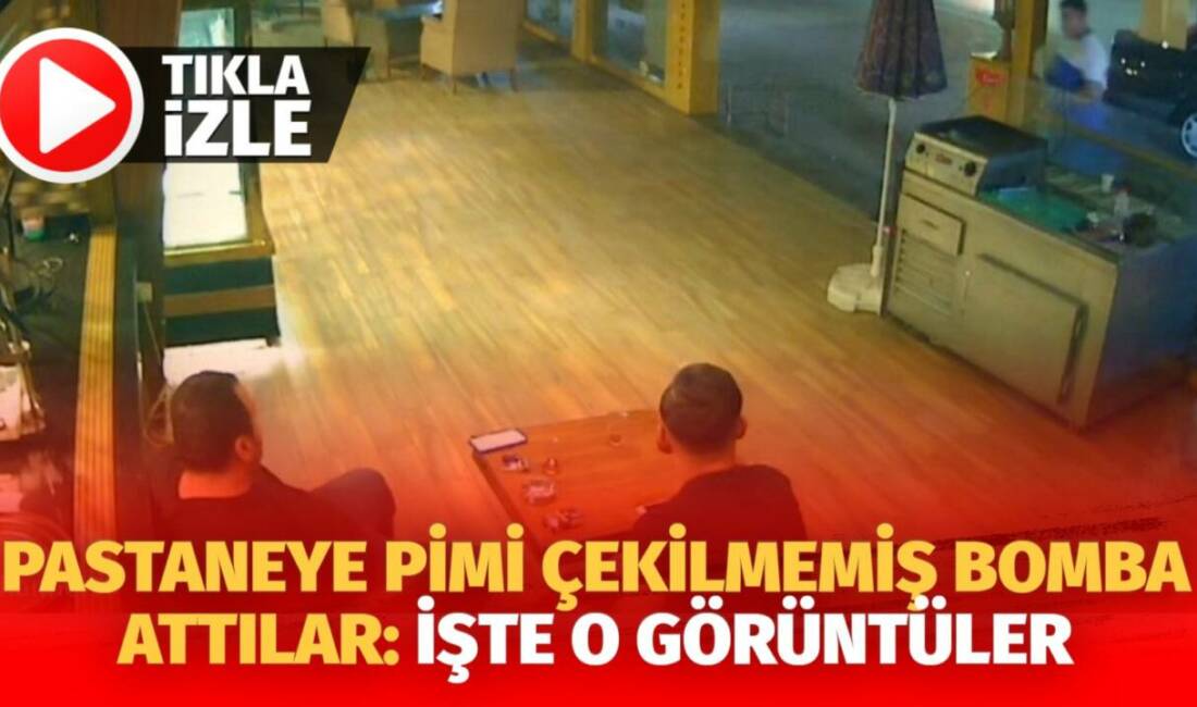 Adana'da yaşanan olayda 4 şüphelinin tutuklandığı bir pastaneye atılan pimi