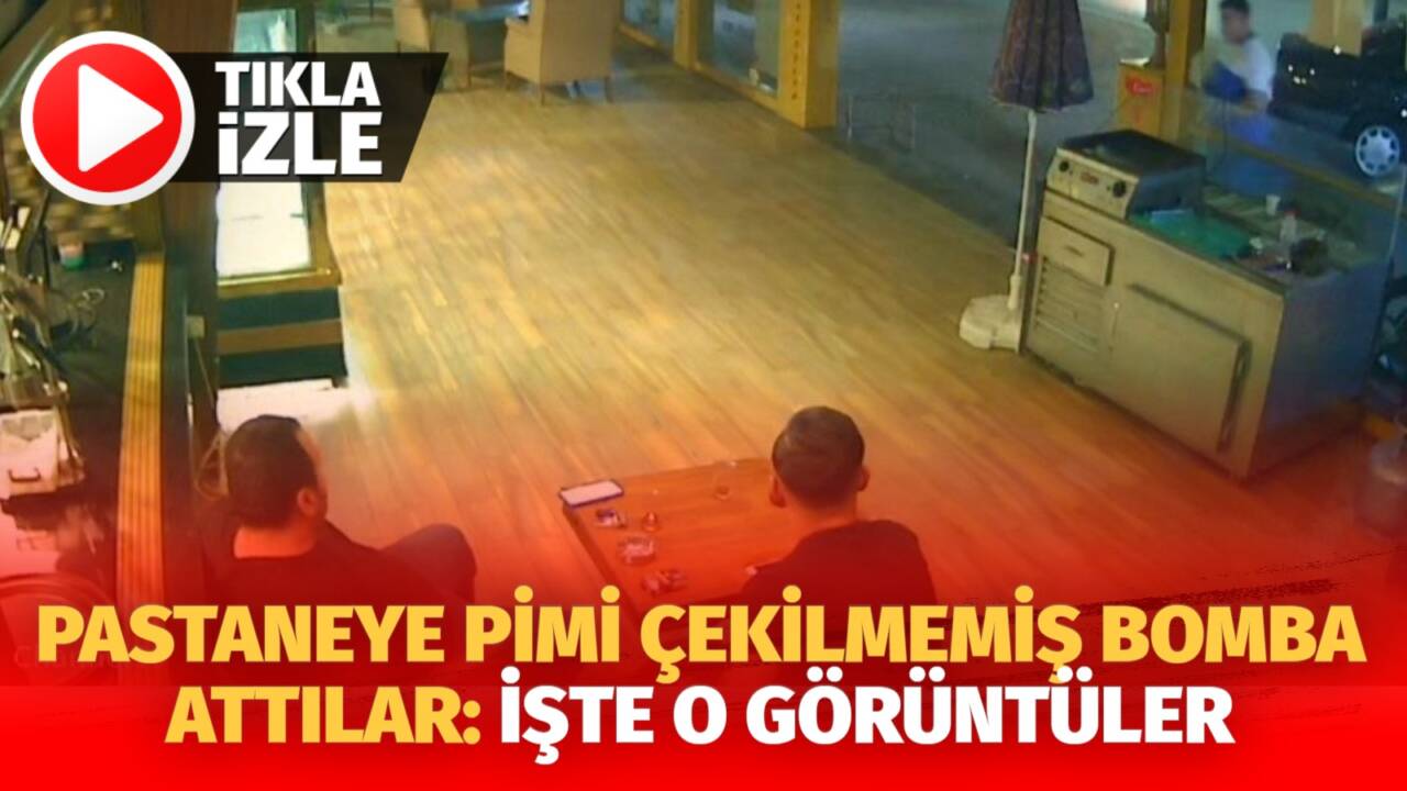 Adana'da yaşanan olayda 4 şüphelinin tutuklandığı bir pastaneye atılan pimi