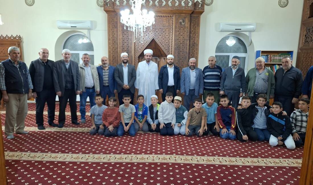 Cami ve Din Görevlileri Haftası etkinlikleri kapsamında Türkistanlılar Camii’nde düzenlenen