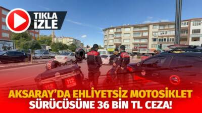 Paşacık Mahallesi’nde uygulama yapan polis ekipleri ehliyetsiz motosiklet sürücüsünü yakaladı,