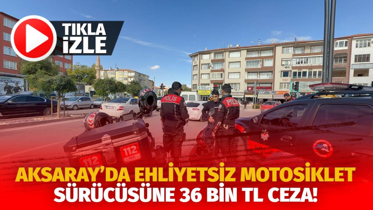 Paşacık Mahallesi’nde uygulama yapan polis ekipleri ehliyetsiz motosiklet sürücüsünü yakaladı,
