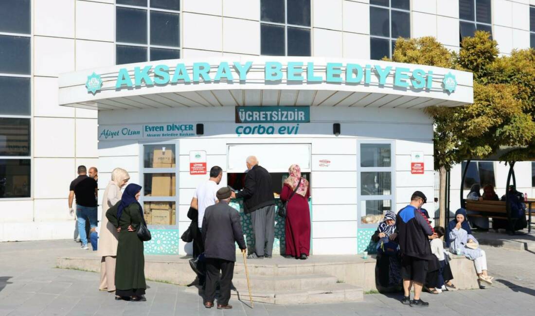 Aksaray Belediyesi, vatandaşlara ve sağlık çalışanlarına destek olmak amacıyla Aksaray