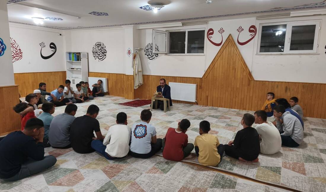 Sultanhanı İlçe Müftüsü Selman Çiloğlu tarafından Yunus Emre Kur’an Kursu’nda