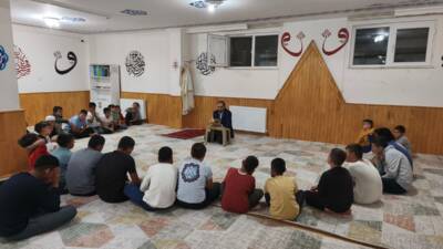 Sultanhanı İlçe Müftüsü Selman Çiloğlu tarafından Yunus Emre Kur’an Kursu’nda