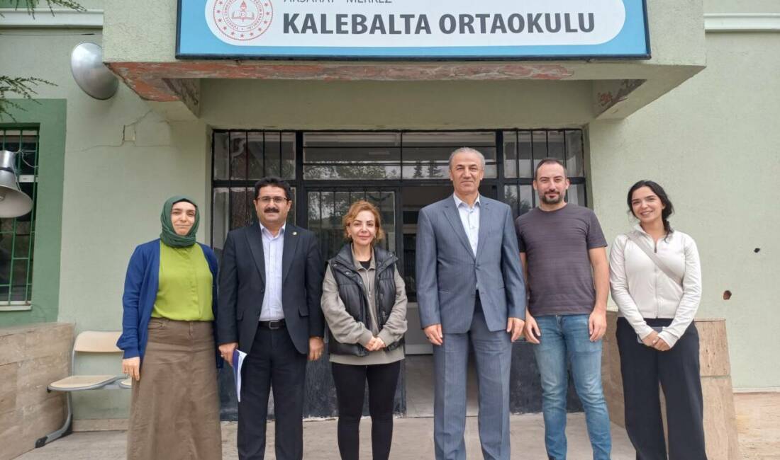 Eğitim-Bir-Sen Aksaray Şube Başkanı Murat Görmez, okul ziyaretlerini sürdürüyor. Bu