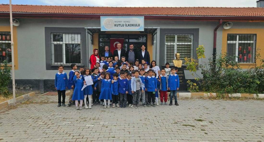 Eğitim-Bir-Sen Aksaray Şube Başkanı Murat Görmez, sendikal çalışmalar kapsamında saha