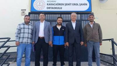 Eğitim-Bir-Sen Aksaray Şube Başkanı Murat Görmez, sendikal çalışmalar kapsamında Şehit