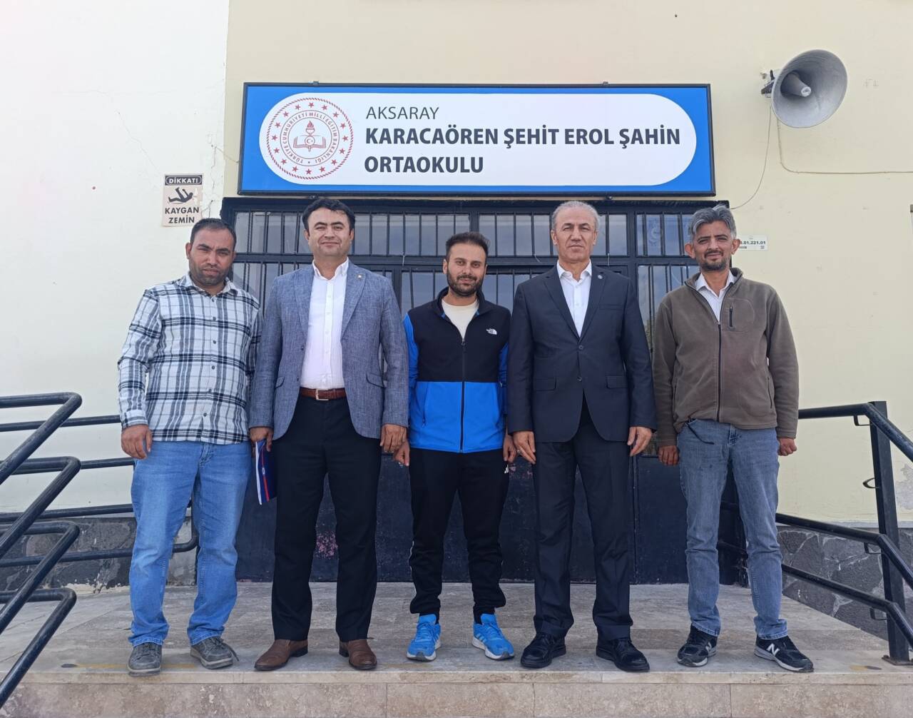 Eğitim-Bir-Sen Aksaray Şube Başkanı Murat Görmez, sendikal çalışmalar kapsamında Şehit