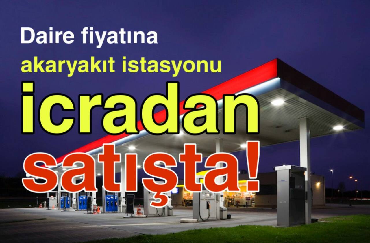 Seydişehir’de 4.3 dönümlük petrol istasyonu icradan satışa çıkarıldı. 4,5 milyon