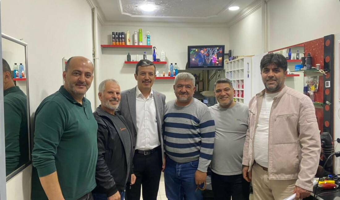 AK Parti Aksaray İl Başkanı Hamza Aktürk, il genelinde esnaf