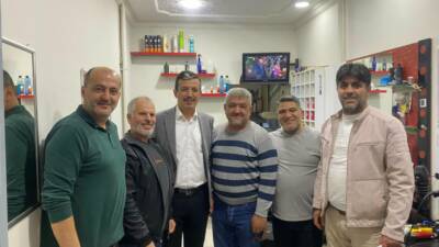 AK Parti Aksaray İl Başkanı Hamza Aktürk, il genelinde esnaf